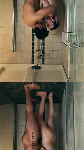 Interrupted Morning Shower: Rimmed, Licked and Banged Coarse Against The Shower Wall - Maya Mack