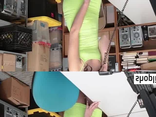 Sexy Teen 18+ Pornstar Busted By A Policeman For Stealing 6 Min