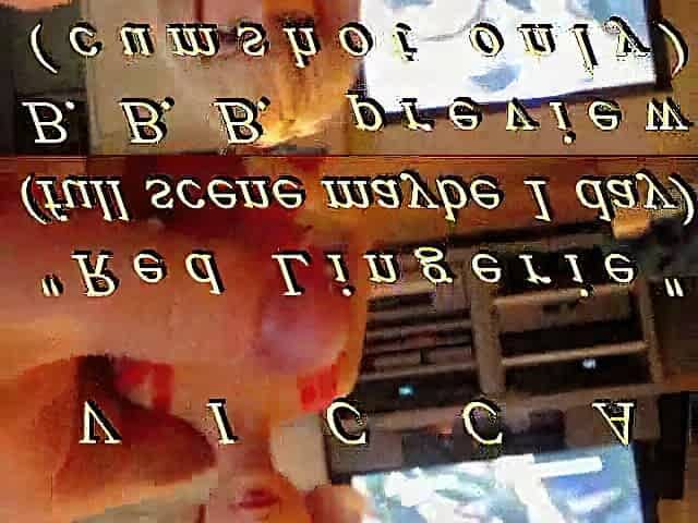 B.B.B. preview: VICCA "Red Underware" (cum solely) WMV with SLoMo