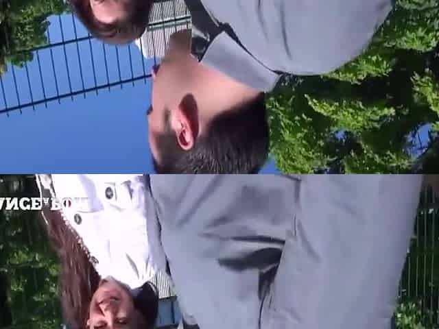 Sexy Brunette Catched Up In The Street Hard Anal Pounded And Facialized - Max Casanova