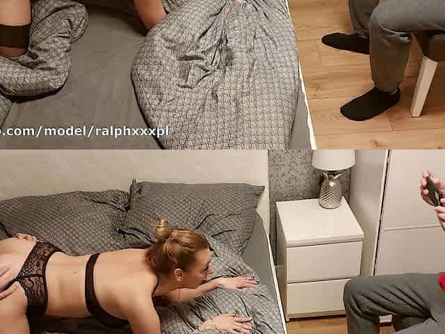 Spouse watches his wife whilst that babe screws one more dude, Cuckold creampie cleanup