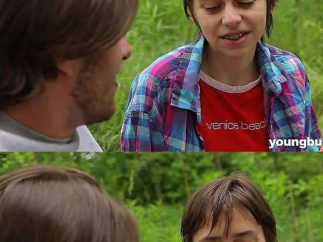 Quickie outdoors fucking with shy babe Yagami Lil and her boyfriend