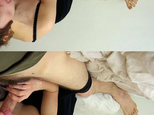 Small titted brunette amateur anal nailed at home