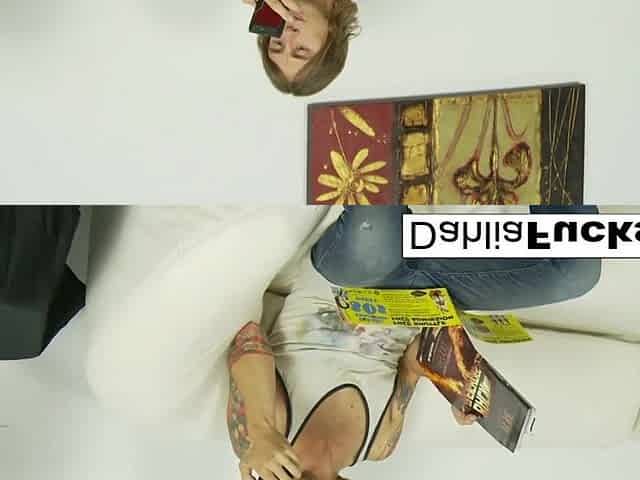 Blue suit playgirl gets drilled by Chad