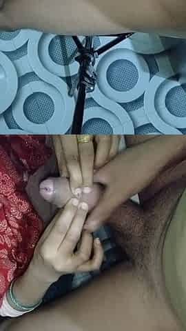 Huge Cumshot From Wife Hand Part 2