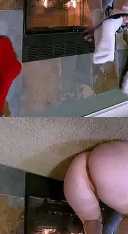 Amateur brunette Michelle with small tit