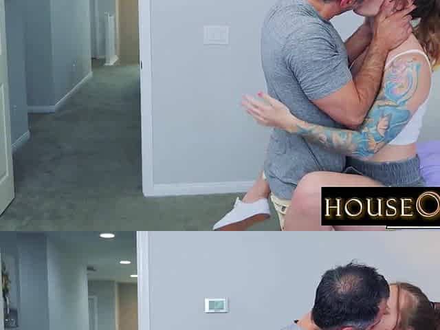 HOUSEOFYRE- Built Blond Nympho loves to Screw Large Rod Stranger