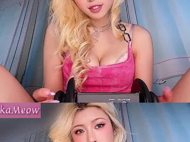 ASMR Barbie - Foot JobFeet Massage, Ear Massage Sounds 3Dio