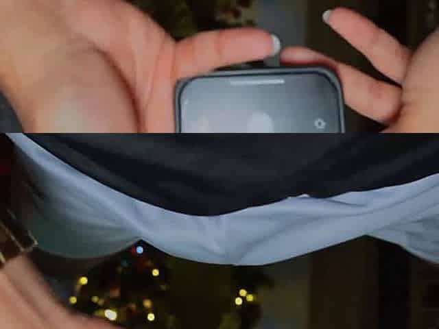 MERRY CHRISTMAS! Horny doll rails her pal's cock