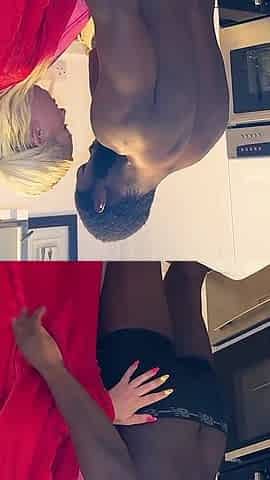 Mel Moore's Kitchen Fuck & Tit Cumshot W/ Jack Sparrow