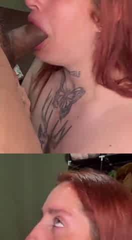 Redhead goes insane and sluty