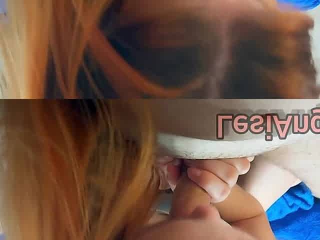 Raunchy teen thrilling blowjob scene