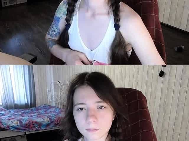 Close up teen masturbation