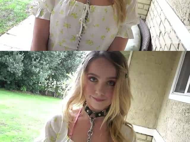 Golden-haired chick Nikole Nash goes on coarse sex 1st date with dude online
