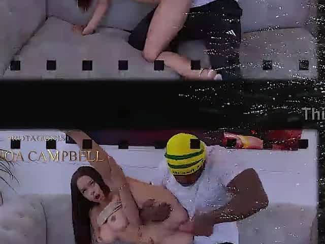 Black anal BBC unfathomable