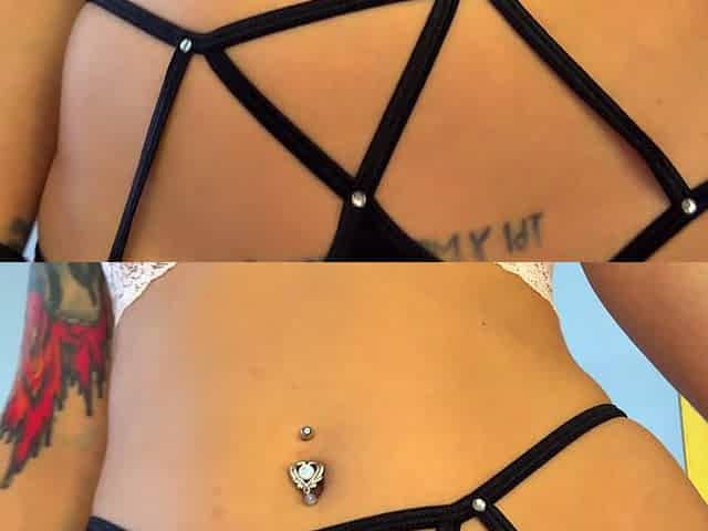 Sexy Black Panties on Goddess