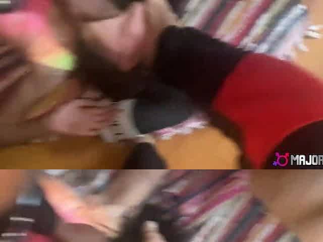 Kinky Coed Sisi Pesos Gets Double Pounded By Bruno Dickemz Rome Major!