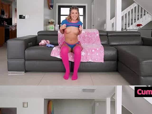 Gamer Slut Tests Out A New Joystick - Alex Ander And Ashley Alexander