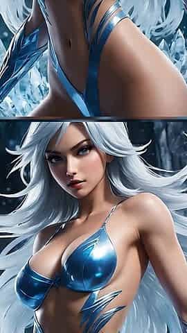 Nude Frost Lumin Ice Aura Anime Slideshow