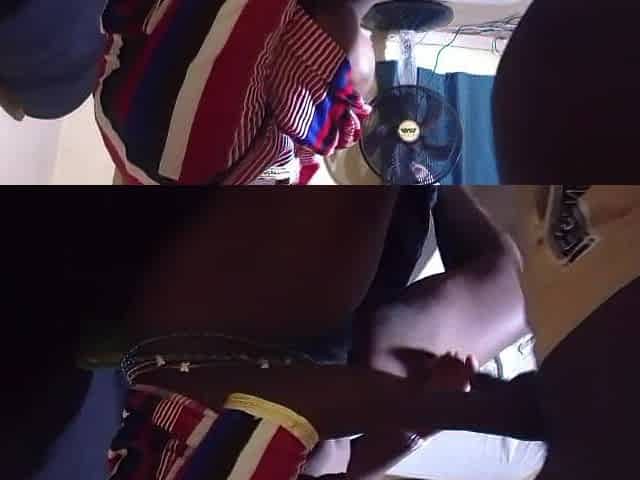 She Went to Greet Her Teacher in Her Home, She Gets Fucked on a Sofa
