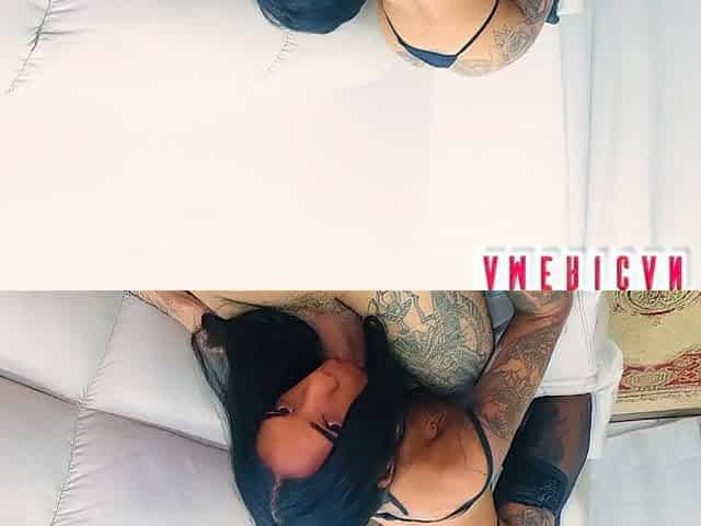 Indigenous mixed ce woman gives a good blowjob to a tattooed man, part 1