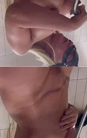 Come and Play with My Nipples While I Take a Shower