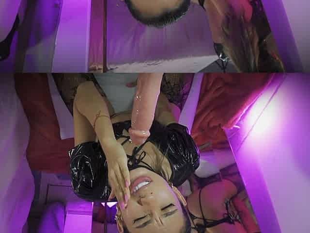 I Thnk Step-daddy for Letting Me Suck His Cock with Lots of Drool