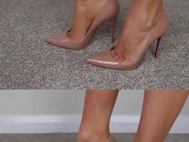 ITALIAN FEET IN HIGH HEELS