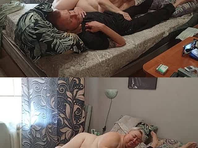 Stepmom Fondles Dick Doing Deep Blowjob Until I Cum