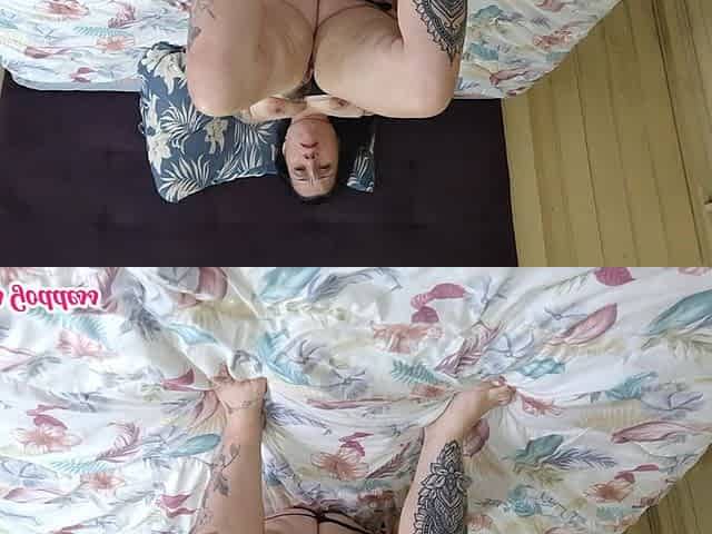 Curious Goddess - Hot MILF Masturbating Giving Her Pussy Full of Cum for Her Lover to Suck and Clean Part 2