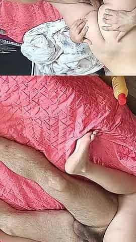 Amateur Couple Crazy Sex in the Bedroom.