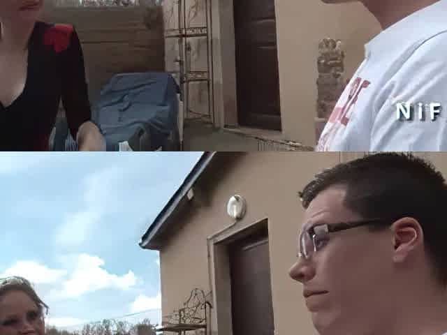 French step mama seduces younger man and gets sodomized outdoor