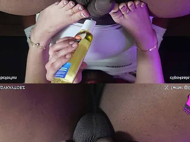 Double French Pedicure Footjob (Part A)