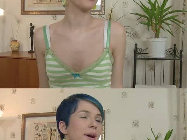 Vera P Riding Milo P Hard Ramrod! This babe Got Such A Fascinating Vagina Slit!