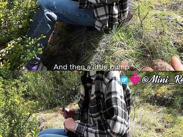 Came to Forest for Cones, Redhead Deeply Sucked Large Shlong