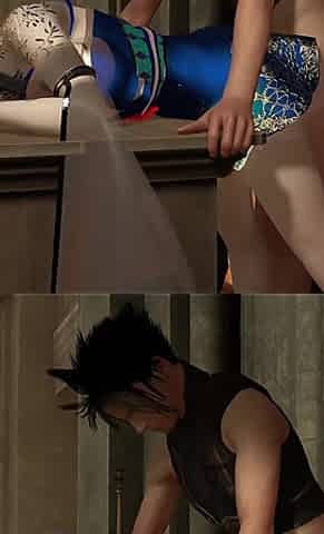 3D Hot Asian Babe Have a Hardcore Sex with Big Dick and Squirting a Lot