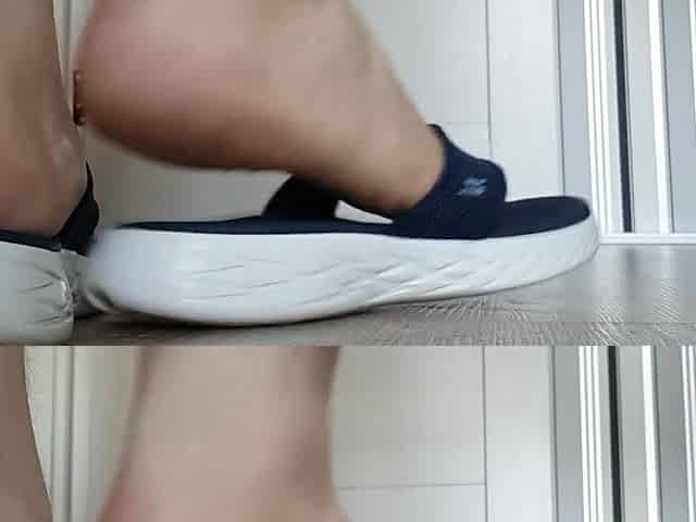 My boy feet are willing for tongue and lips and throat! ;)