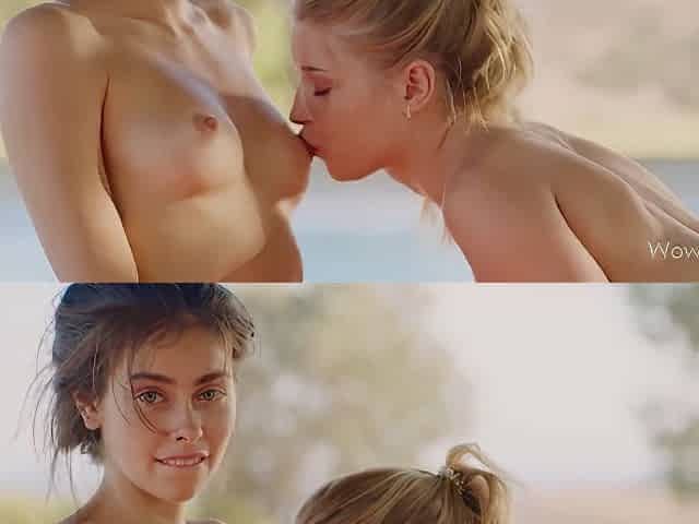 Amazing Lesbian Starring Elizabeth, Isabella, Freya Mayer, And Alissa Foxy