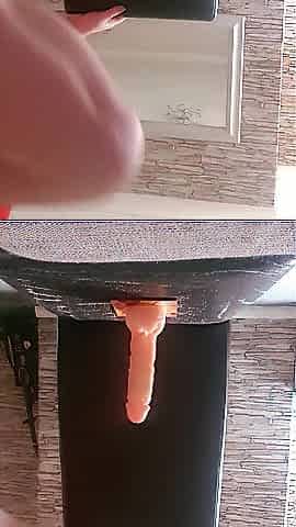 Curvy mother I'd like to fuck riding Sex toy