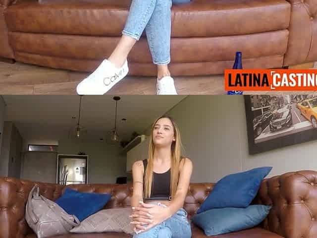 Tiny 18yo Colombian Underware Model Gets Screwed Raw In Fake Shooting