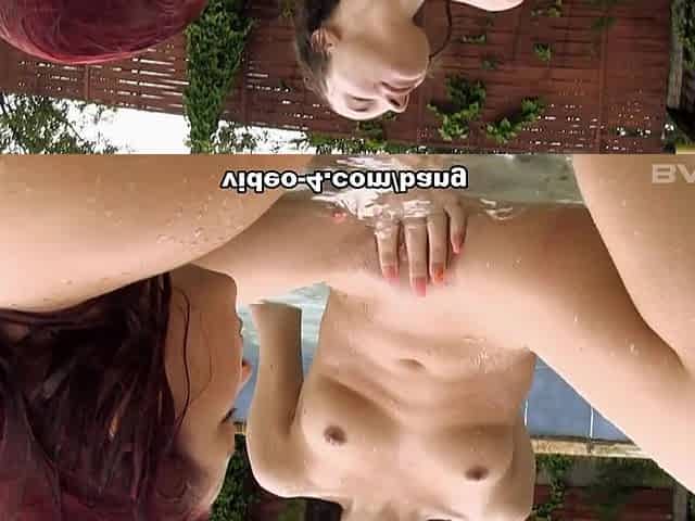 Judy Smile Finger Blasts Andie Darling In A Pool