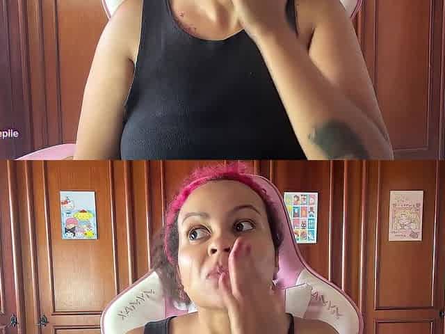 GRWM Mitsuri Cosplay Prep Gassy Hotty Farts Whilst Doing Makeup and Outfit