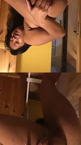 Indonesian Slut Shows Her Ass to the Camera