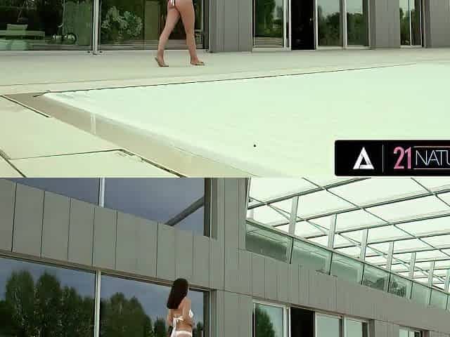 twenty one NATURALS - Latin chick Gal Ginebra Bellucci Gifts Her Taut Butthole To Large Cocked BF