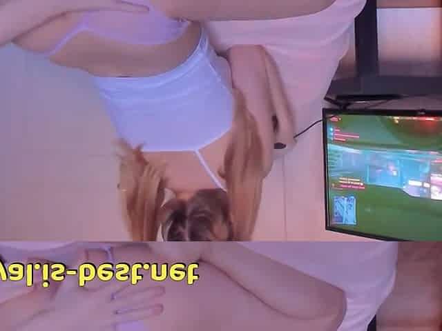 Anal Fuck Stepsis Ass While She Plays Cyberpunk