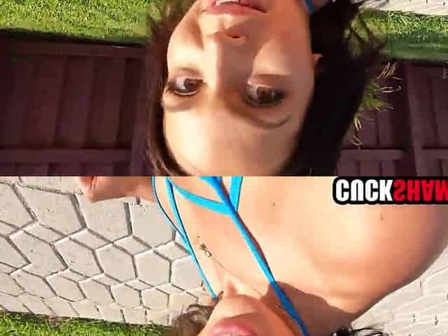 Wife screws ebony realtor in front of cuckold spouse