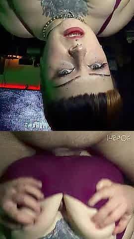 Large boob tattoo mother I'd like to fuck titty bangs until that guy cums