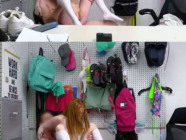 Small titted teen redhead fucked