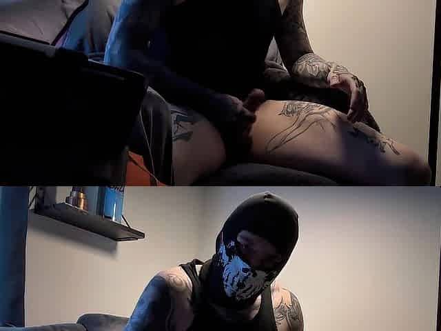 ASMR Role Play Masked Guy Catches U Watching Him Masturbate & Cum Omen Bunny