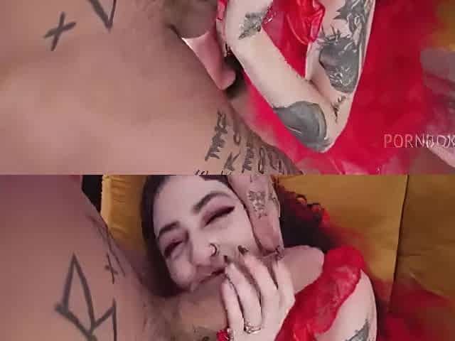 Slender Brunette Slut In Lingerie Craves Raw Anal Fuck